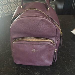 Kate spade backpack purse and matching wallet